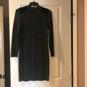 Rag and bone dark grey sweater dress XS